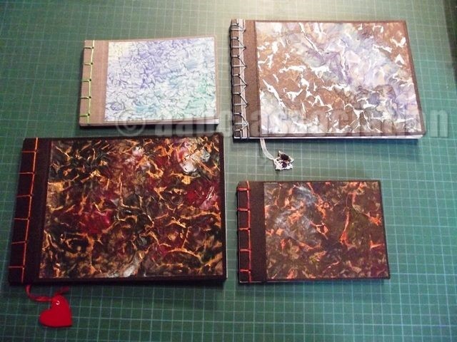 carnets reliure japonaise stage association ARRA
