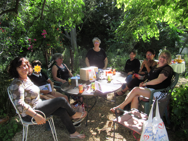 Stagiaires enthousiastes "stage DEPART"