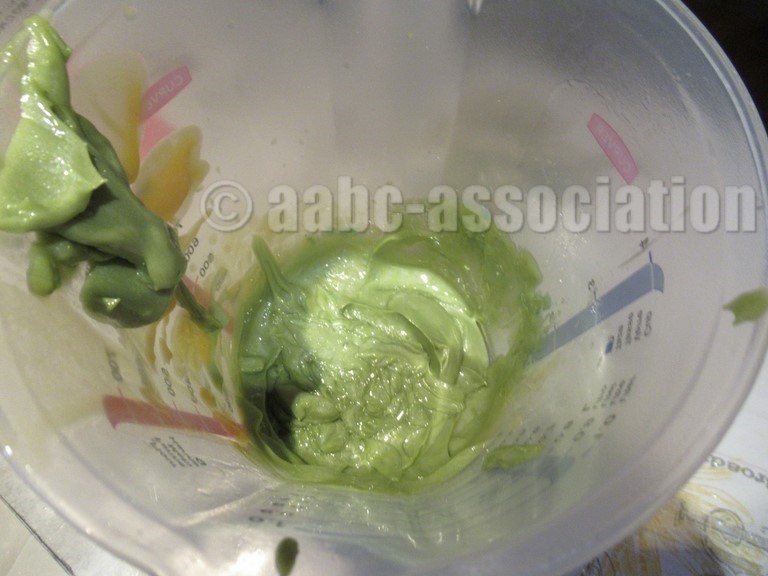 pâte à savons mica nacré vert